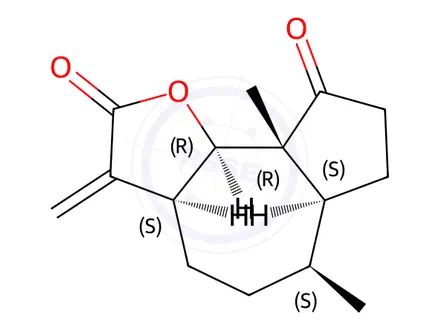 Chemical structure of Damsin