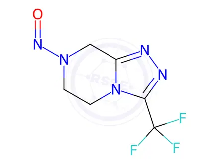 Chemical structure of Sitagliptin Impurity 83