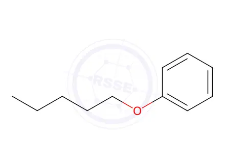Chemical structure of (PENTYLOXY)BENZENE