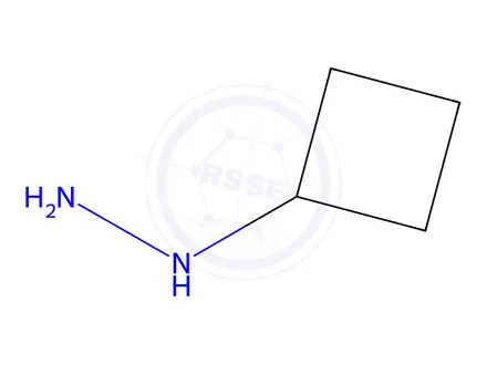 Chemical structure of Cyclobutylhydrazine Dihydrochloride
