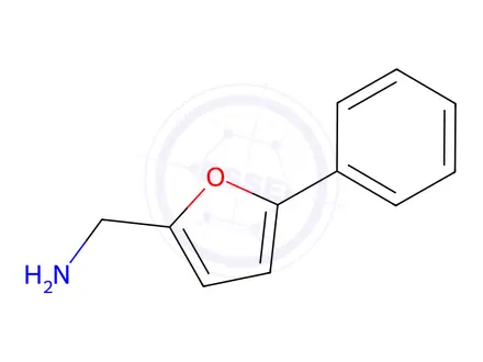 Chemical structure of (5-phenylfuran-2-yl)methanamine hydrochloride