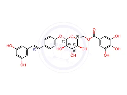 Chemical structure of Resveratrol Impurity 34