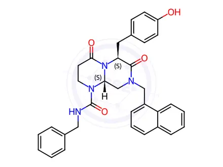 Chemical structure of ICG 001