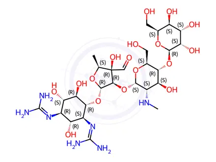 Chemical structure of Dihydrostreptomycin Sulfate Impurity 6(Streptomycin B)