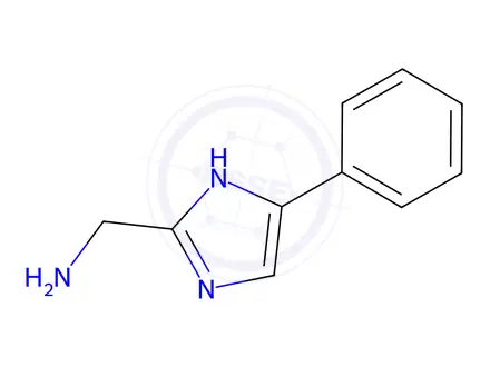 Chemical structure of (5-Phenyl-1H-imidazol-2-yl)methanamine hydrochloride