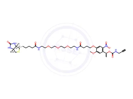 Chemical structure of PC Biotin-PEG3-alkyne