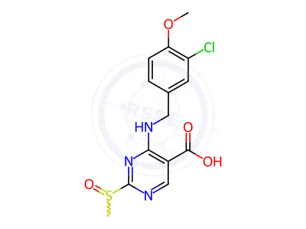 Chemical structure of Avanafil Impurity 38