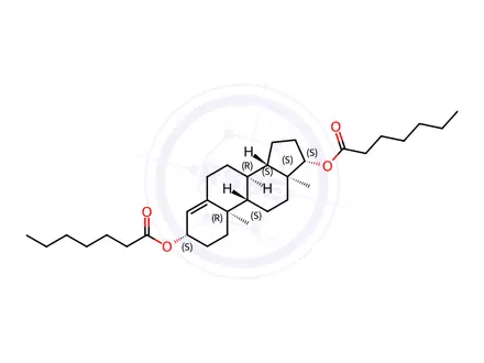 Chemical structure of Testosterone Enantate Impuriy L