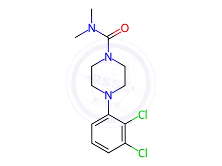 Chemical structure of Cariprazine Impurity 13