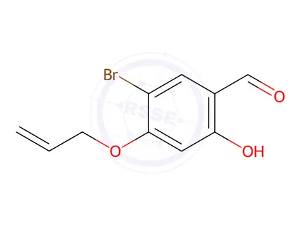 Chemical structure of 4-(Allyloxy)-5-bromo-2-hydroxybenzaldehyde