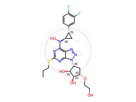 Chemical structure of Ticagrelor Impurity 226