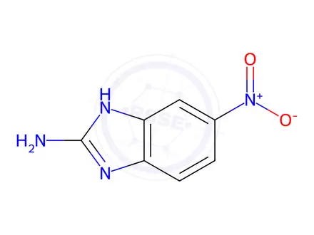 Chemical structure of 2-Amino-5-nitro-1h-benzimidazole