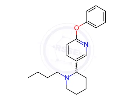 Chemical structure of 5-(1-Butylpiperidin-2-yl)-2-phenoxypyridine