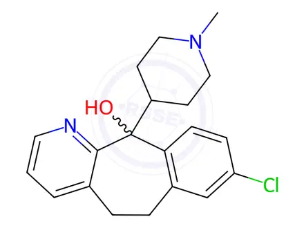 Chemical structure of Loratadine Impurity I