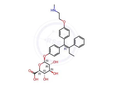Chemical structure of Tamoxifen Citrate Impurity 26
