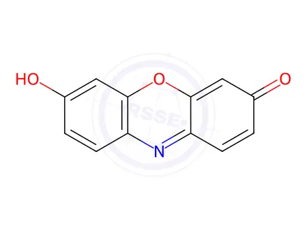 Chemical structure of Resorufin