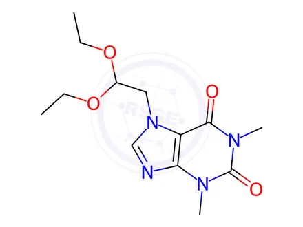 Chemical structure of Doxofylline Impurity 15