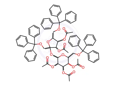 Chemical structure of Sucrose Impurity 5