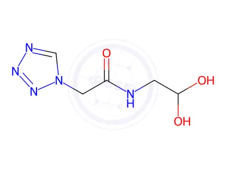 Chemical structure of Cefazolin USP Impurity B