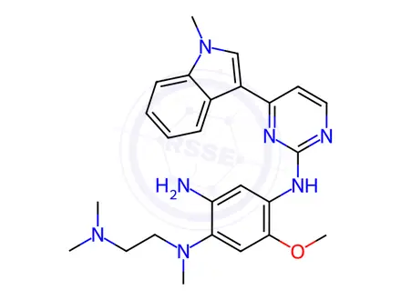 Chemical structure of AZD9291(Osimertinib) Impurity 4