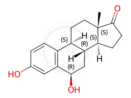 Chemical structure of 6β-Hydroxy Estrone