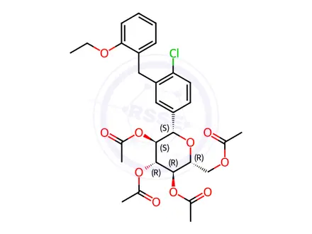 Chemical structure of Dapagliflozin Impurity 27