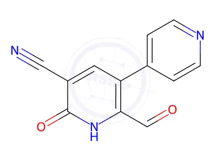 Chemical structure of Milrinone Impurity 2 HCl