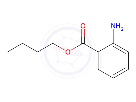 Chemical structure of Butyl Anthranilate