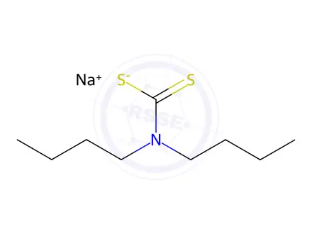 Chemical structure of Sodium DBDT