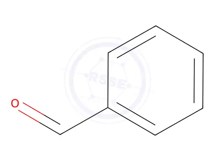 Chemical structure of Benzaldehyde