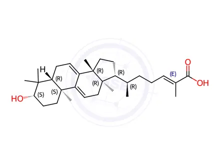 Chemical structure of Ganoderic acid Y