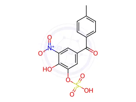 Chemical structure of Tolcapone Sulfate