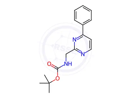 Chemical structure of tert-Butyl (4-phenyl-2-pyrimidinyl)methylcarbamate