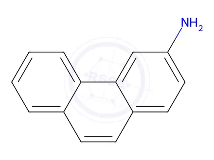 Chemical structure of Phenanthrene-3-amine