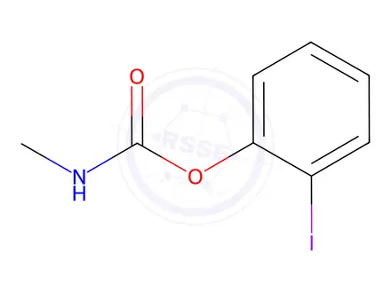 Chemical structure of 2-Iodophenyl Methylcarbamate