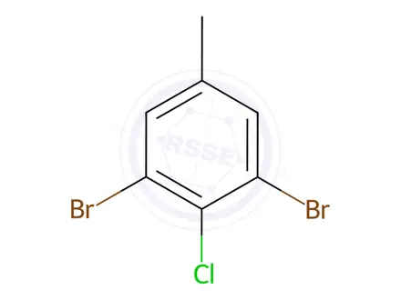 Chemical structure of 4-Chloro-3,5-dibromotoluene