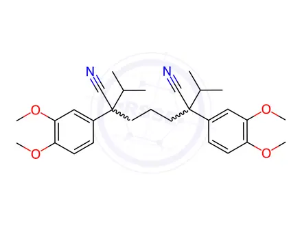 Chemical structure of Verapamil EP Impurity P (Mixture of Diastereomers)