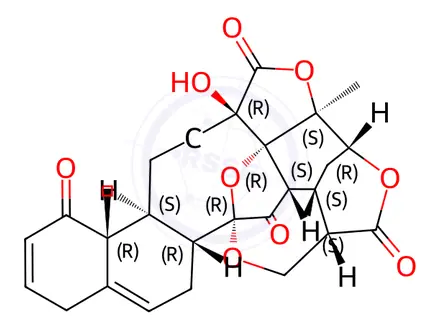 Chemical structure of Physalin B