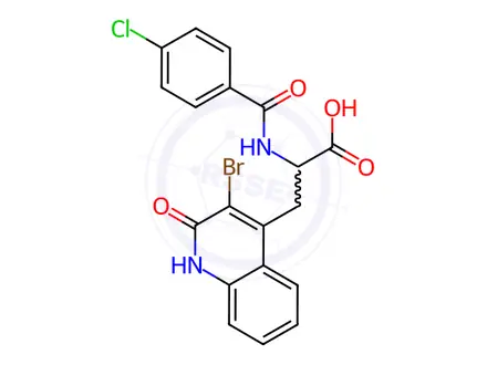 Chemical structure of Rebamipide Impurity 54