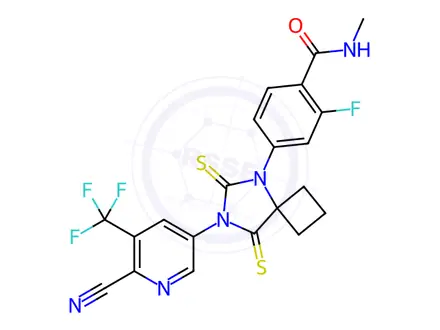 Chemical structure of Apalutamide Impurity 10