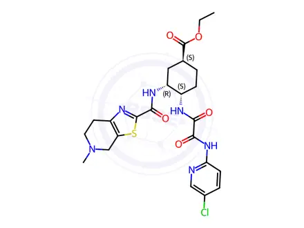 Chemical structure of Edoxaban Impurity 46