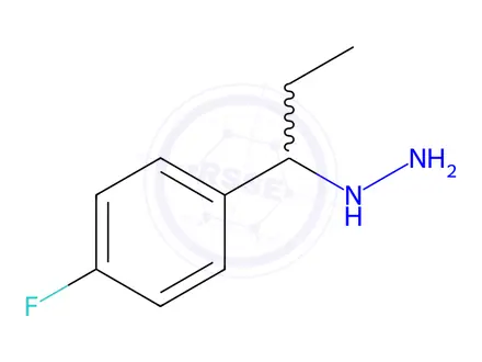 Chemical structure of (1-(4-Fluorophenyl)propyl)hydrazine