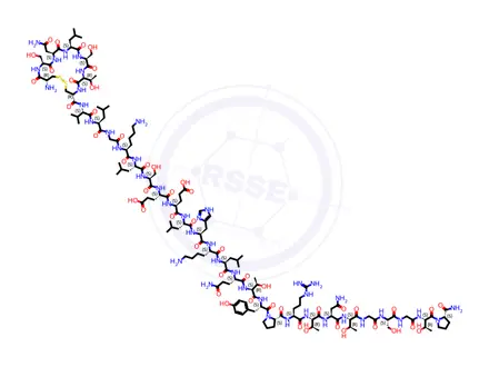 Chemical structure of Calcitonin (Salmon) Impurity 2