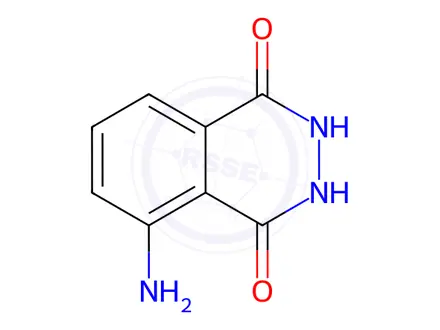 Chemical structure of Luminol