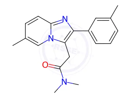 Chemical structure of Zolpidem Tartrate Impurity 46