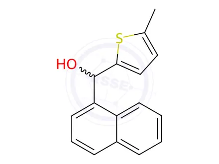 Chemical structure of (5-Methylnaphthalen-1-yl)(thiophen-2-yl)methanol