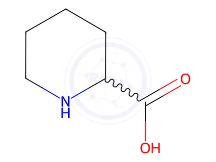 Chemical structure of Pipecolinic acid