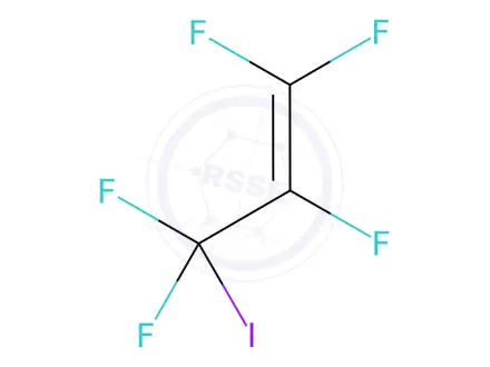 Chemical structure of 3-iodopentafluoropropene-1