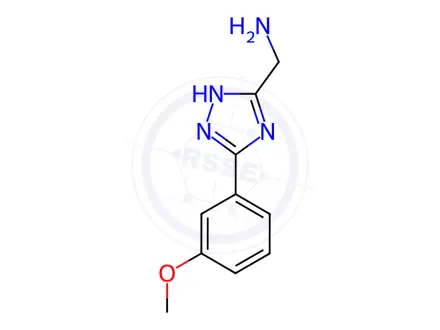 Chemical structure of (5-(3-Methoxyphenyl)-4H-1,2,4-triazol-3-yl)methanamine
