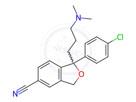 Chemical structure of Citalopram Hydrobromide Impurity 39
